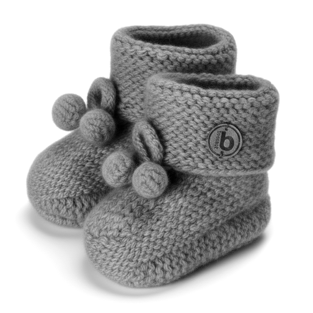 Baby-Schuhe granit
