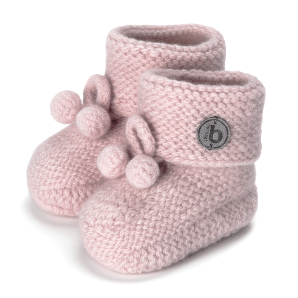 Baby-Schuhe rose-quarz