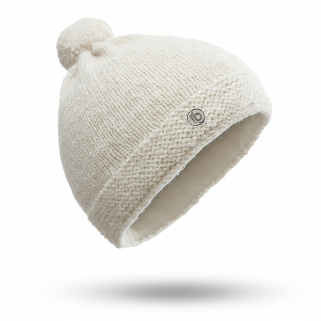Beanie "Kids" naturweiß