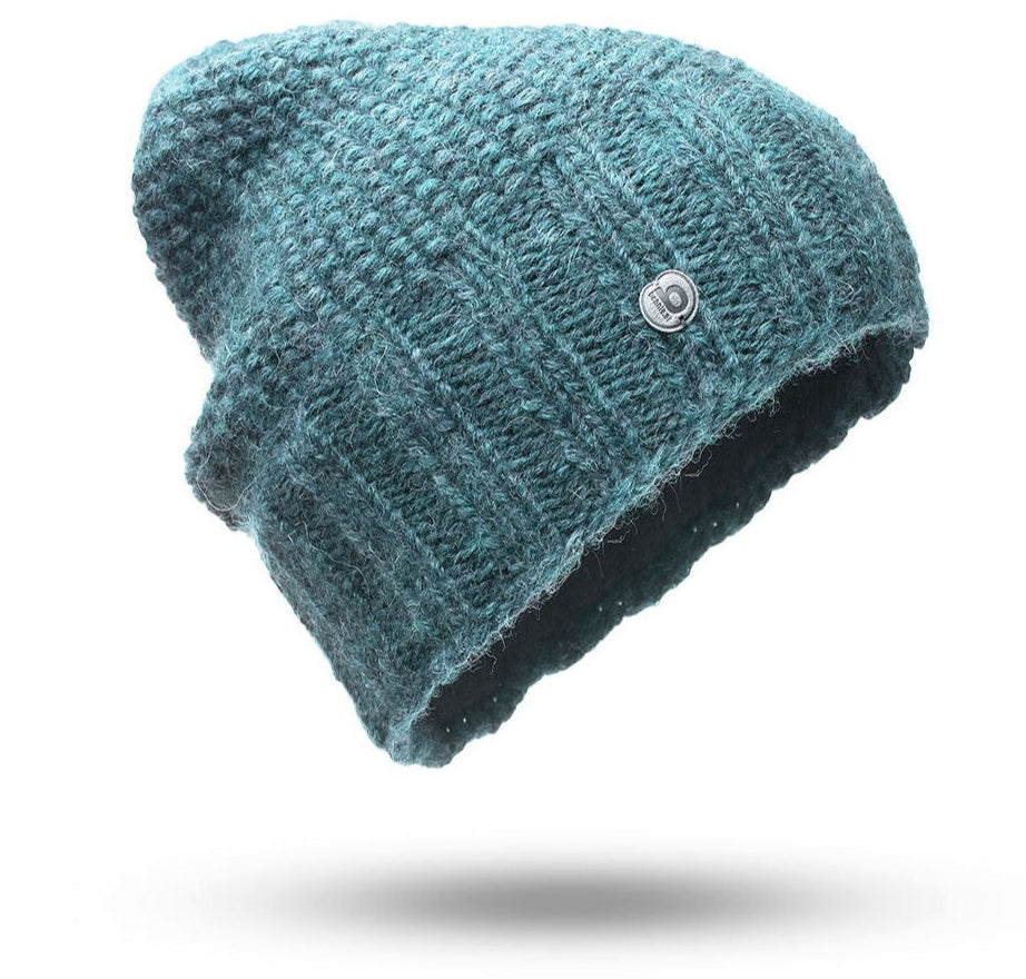 Beanie "Picchu" Fleece petrol